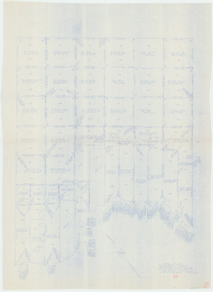 70648, Loving County Working Sketch 15, General Map Collection