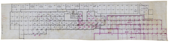 70660, Lubbock County Working Sketch 1, General Map Collection
