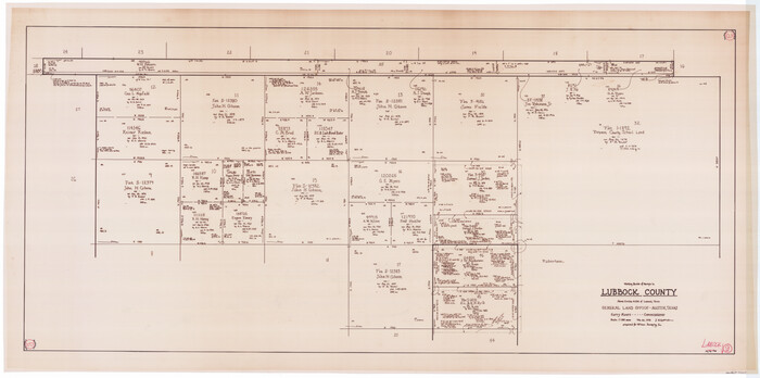 70669, Lubbock County Working Sketch 9, General Map Collection
