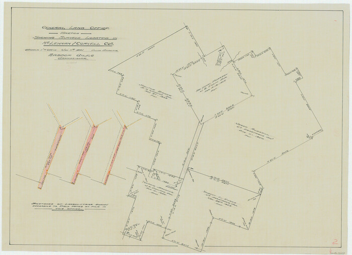70695, McLennan County Working Sketch 2, General Map Collection