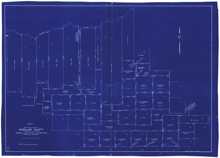 70722, McMullen County Working Sketch 21, General Map Collection
