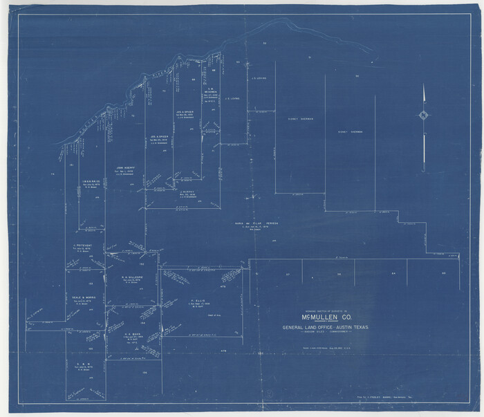 70726, McMullen County Working Sketch 25, General Map Collection