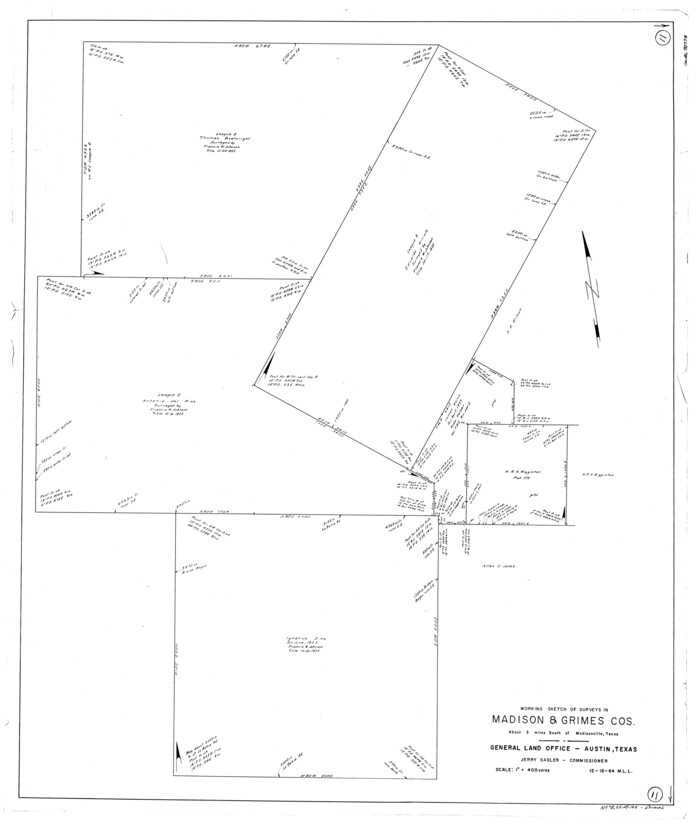 70773, Madison County Working Sketch 11, General Map Collection