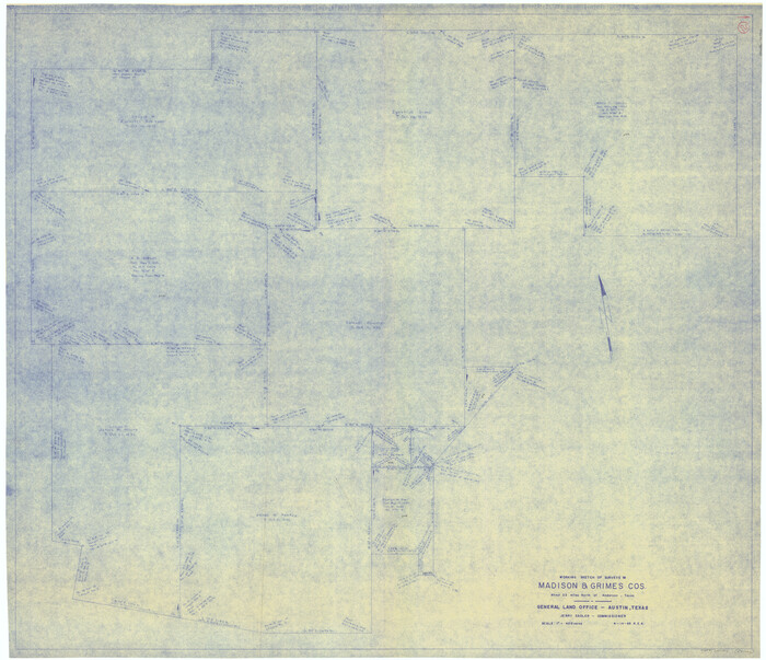 70774, Madison County Working Sketch 12, General Map Collection