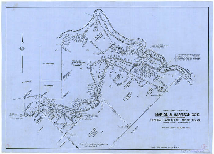 70788, Marion County Working Sketch 12a, General Map Collection