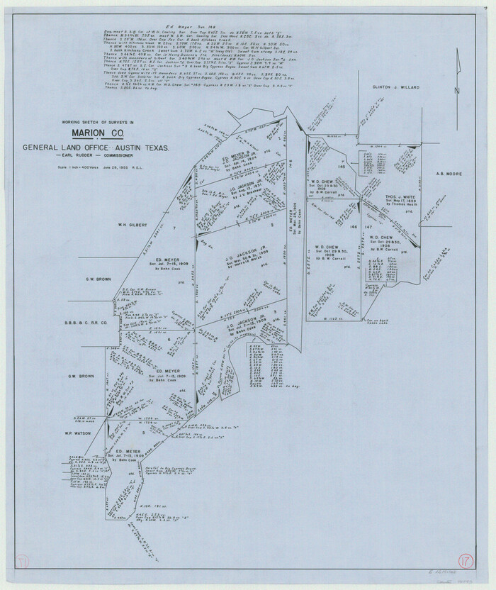 70793, Marion County Working Sketch 17, General Map Collection