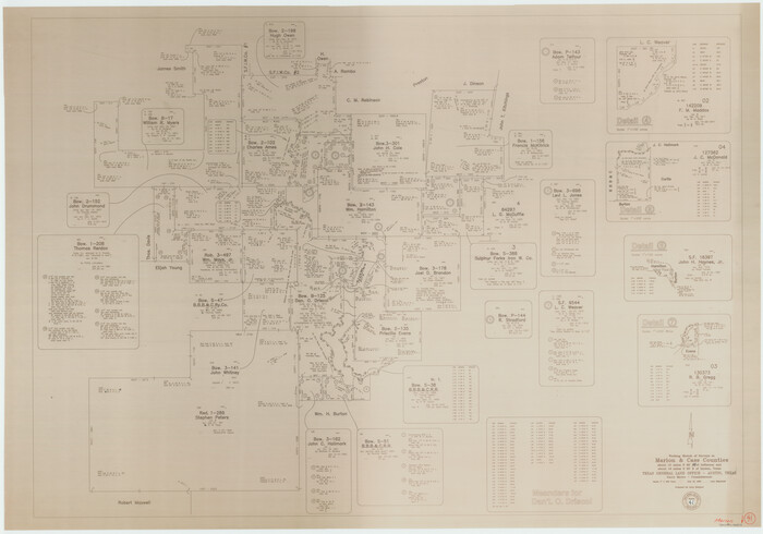 70817, Marion County Working Sketch 41, General Map Collection