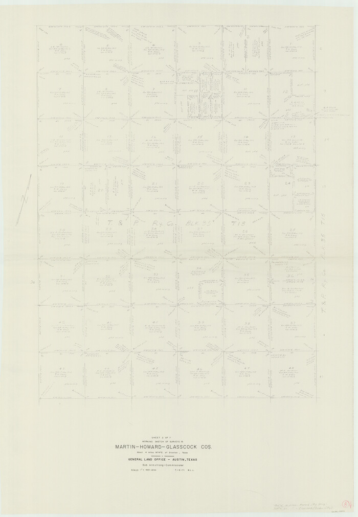 70826, Martin County Working Sketch 8, General Map Collection