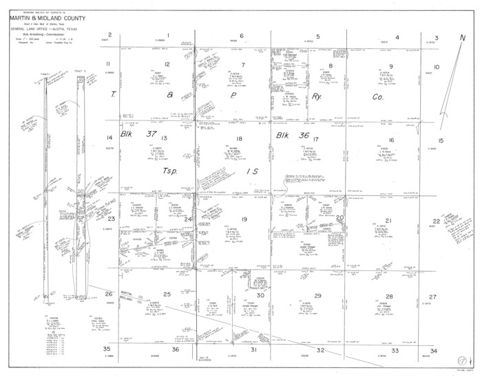 70835, Martin County Working Sketch 17, General Map Collection