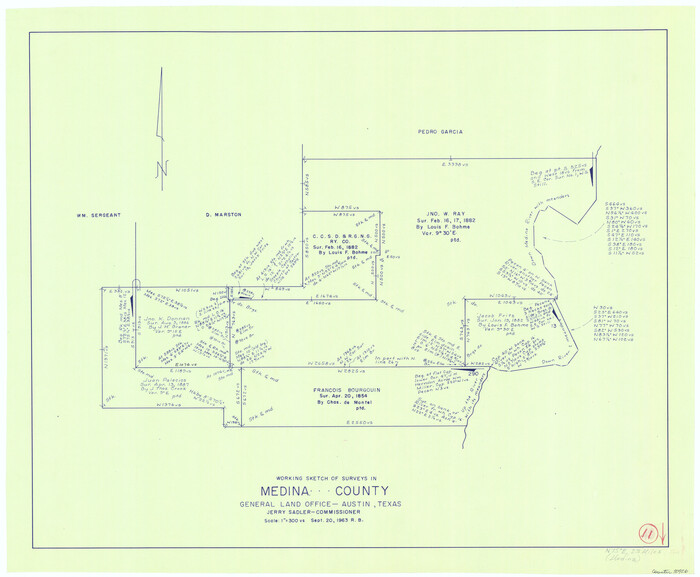 70926, Medina County Working Sketch 11, General Map Collection