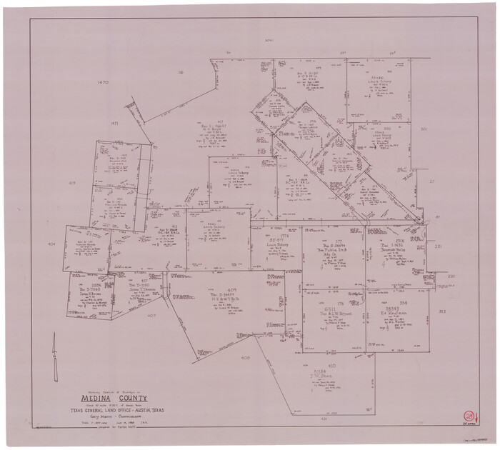 70943, Medina County Working Sketch 28, General Map Collection
