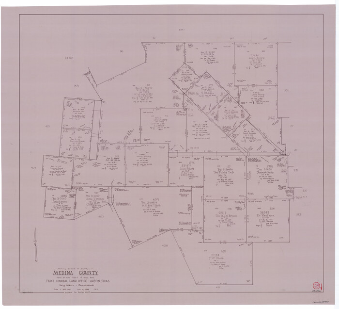 70943, Medina County Working Sketch 28, General Map Collection