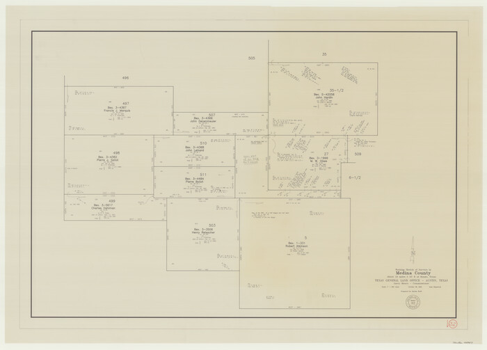 70947, Medina County Working Sketch 32, General Map Collection