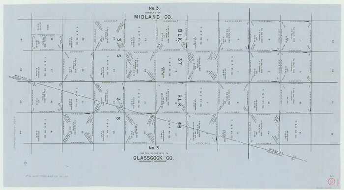 70983, Midland County Working Sketch 3, General Map Collection