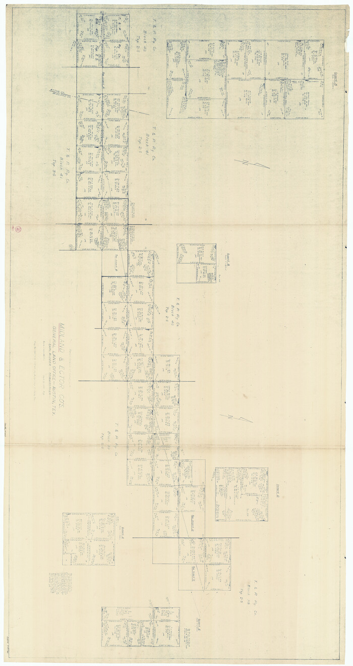 71005, Midland County Working Sketch 24, General Map Collection