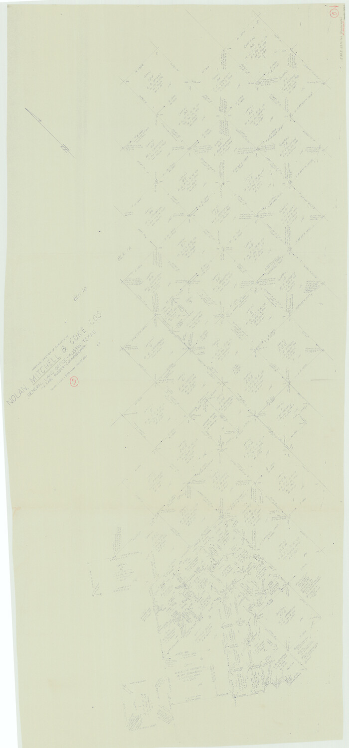 71062, Mitchell County Working Sketch 5, General Map Collection