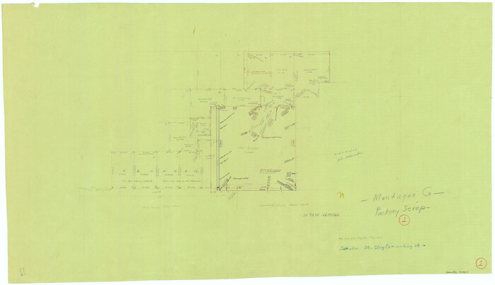 71067, Montague County Working Sketch 1, General Map Collection