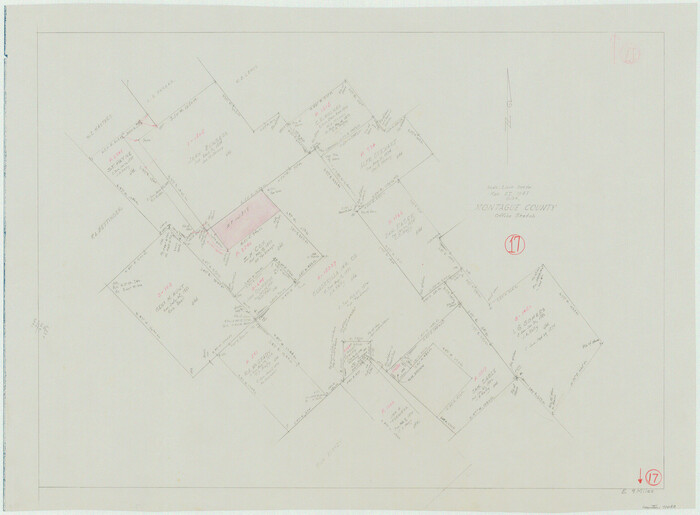 71083, Montague County Working Sketch 17, General Map Collection