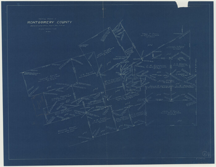 71112, Montgomery County Working Sketch 6, General Map Collection
