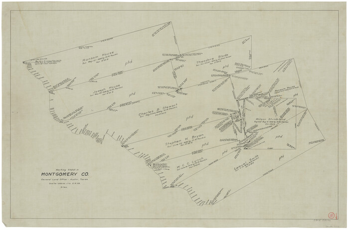 71116, Montgomery County Working Sketch 9, General Map Collection
