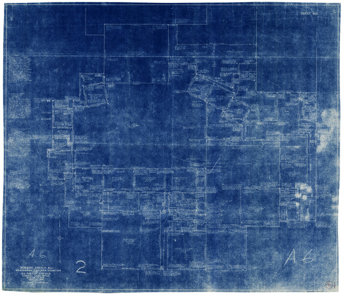 71123, Montgomery County Working Sketch 16, General Map Collection
