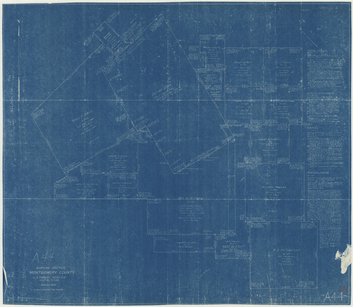 71126, Montgomery County Working Sketch 19, General Map Collection