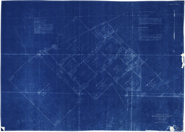 71127, Montgomery County Working Sketch 20, General Map Collection
