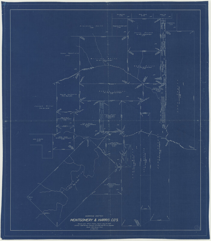 71130, Montgomery County Working Sketch 23, General Map Collection