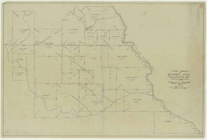 71131, Montgomery County Working Sketch 24, General Map Collection