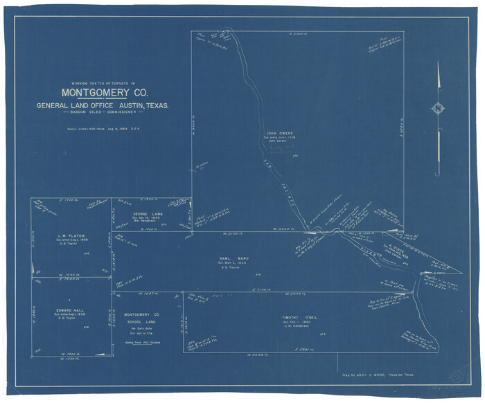 71145, Montgomery County Working Sketch 38, General Map Collection
