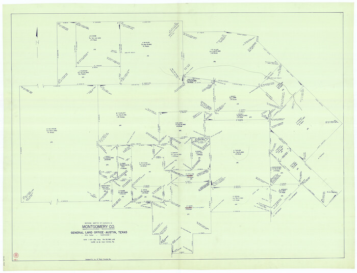 71165, Montgomery County Working Sketch 58, General Map Collection