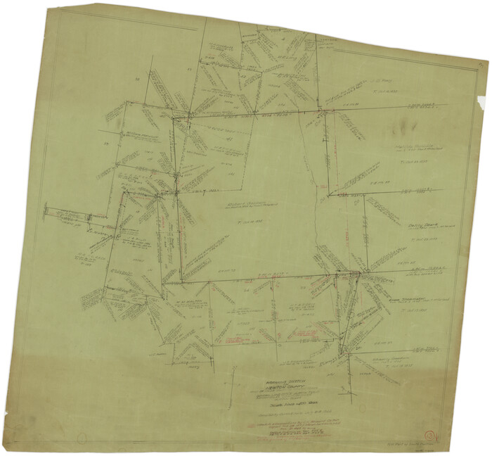 71259, Newton County Working Sketch 13, General Map Collection

