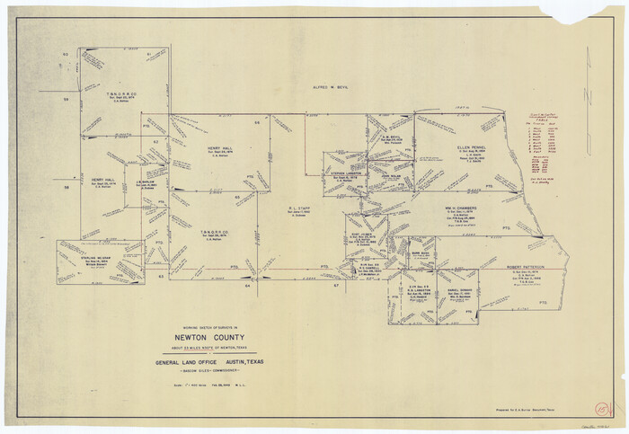 71261, Newton County Working Sketch 15, General Map Collection
