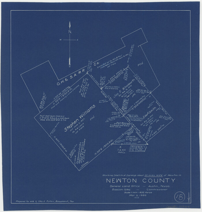 71264, Newton County Working Sketch 18, General Map Collection