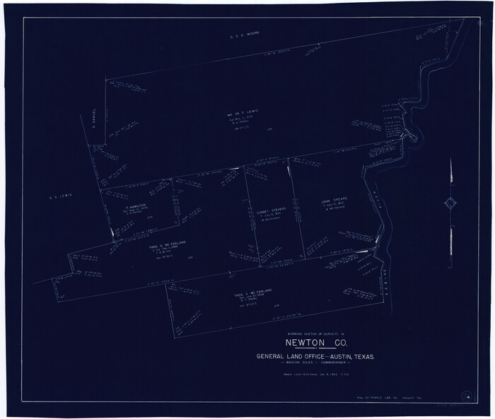 71267, Newton County Working Sketch 21, General Map Collection