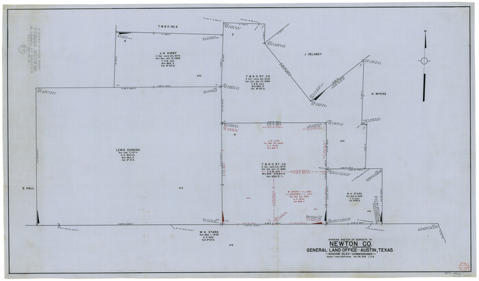 71268, Newton County Working Sketch 22, General Map Collection

