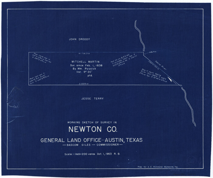 71270, Newton County Working Sketch 24, General Map Collection