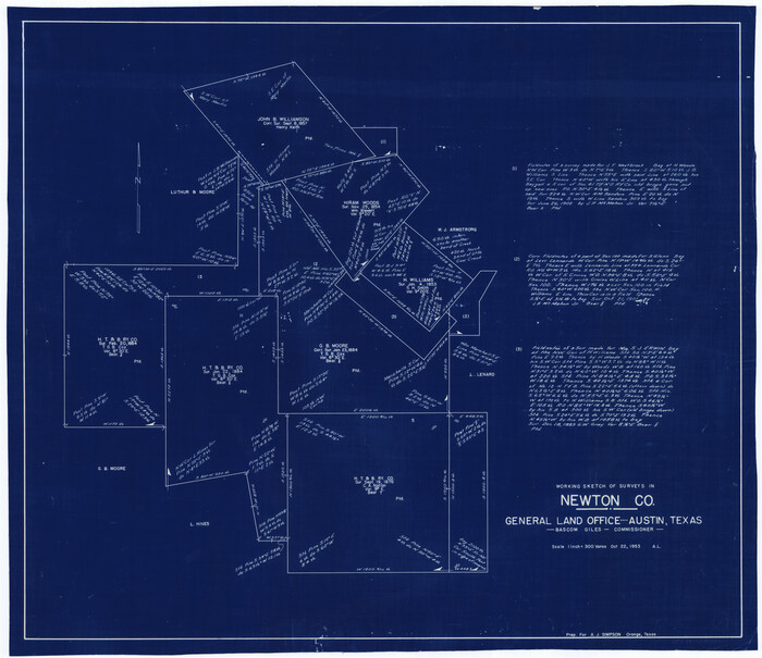 71273, Newton County Working Sketch 27, General Map Collection