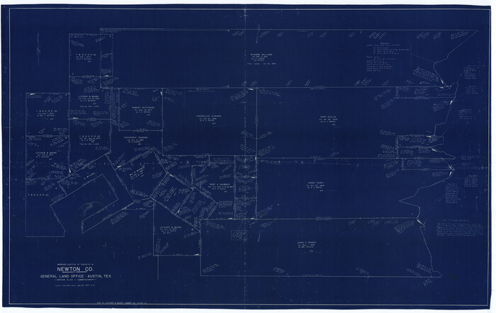 71274, Newton County Working Sketch 28, General Map Collection