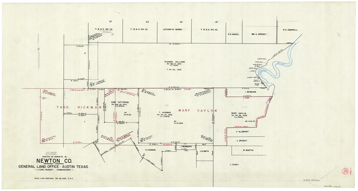 71275, Newton County Working Sketch 29, General Map Collection