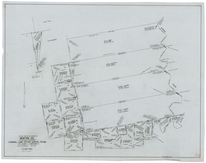 71277, Newton County Working Sketch 31, General Map Collection
