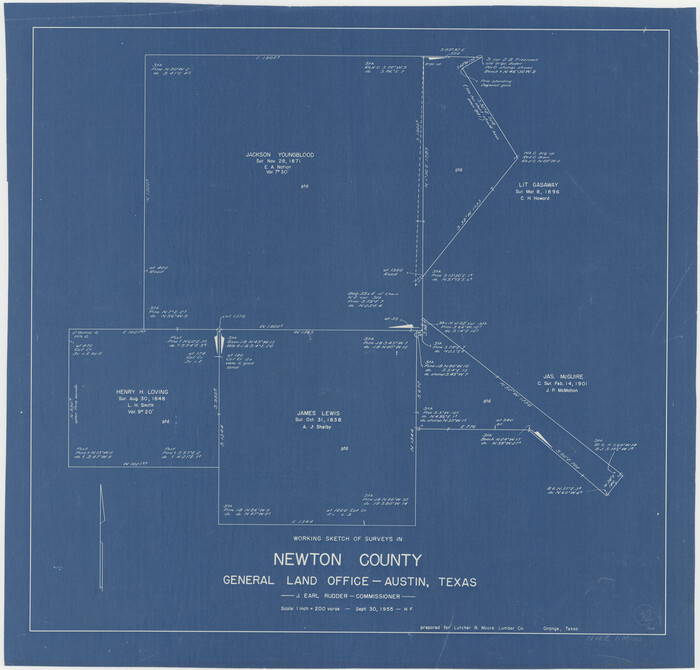 71278, Newton County Working Sketch 32, General Map Collection