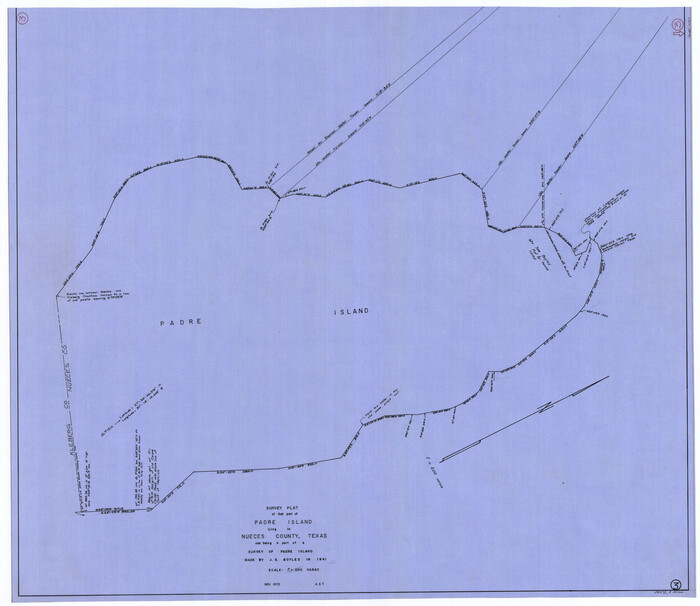 71305, Nueces County Working Sketch 3, General Map Collection