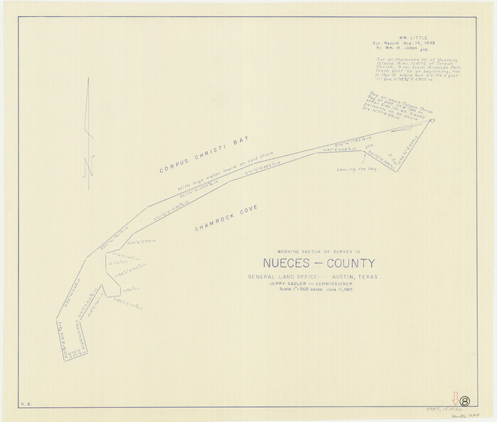 71310, Nueces County Working Sketch 8, General Map Collection