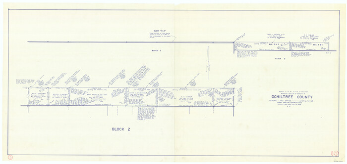 71320, Ochiltree County Working Sketch 7, General Map Collection