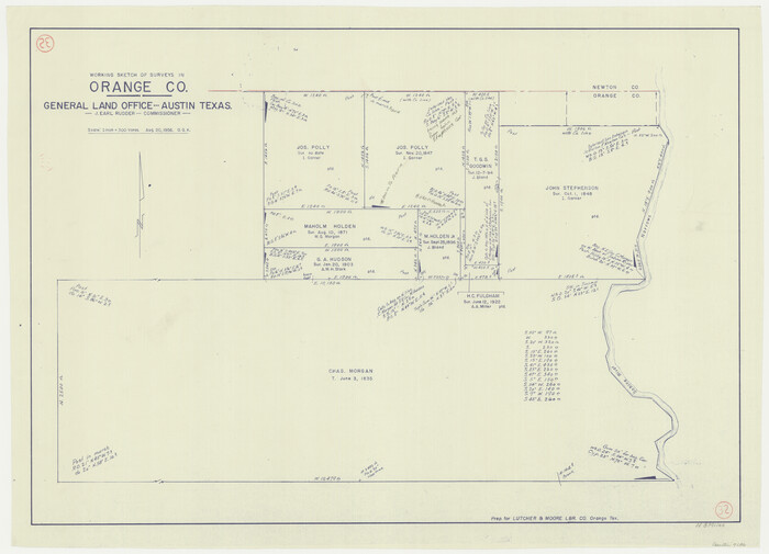 71364, Orange County Working Sketch 32, General Map Collection