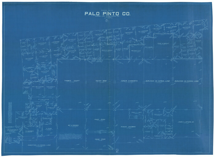 71388, Palo Pinto County Working Sketch 5, General Map Collection