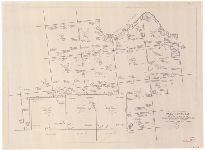 71409, Palo Pinto County Working Sketch 26, General Map Collection
