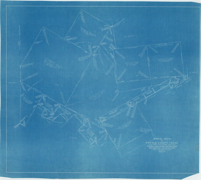 71418, Panola County Working Sketch 9, General Map Collection