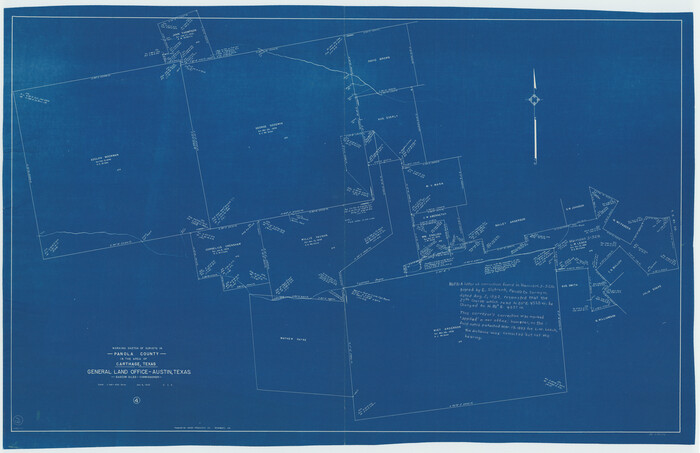 71428, Panola County Working Sketch 19, General Map Collection